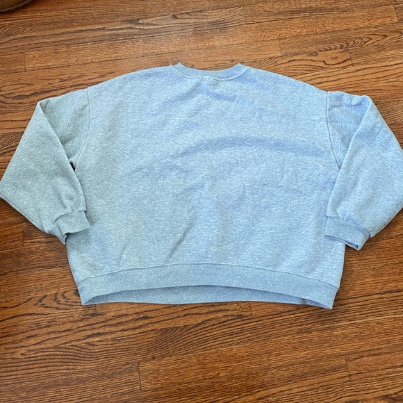 Skims Set Size 3xl Gray Sweatpants & Sweatshirt Cotton Blend - Picture 8 of 16